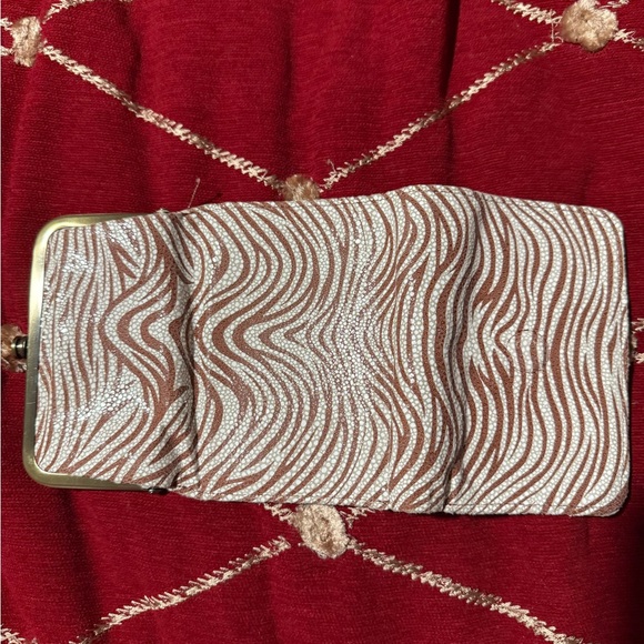 HOBO Brown and White Patterned Wallet - Picture 5 of 6